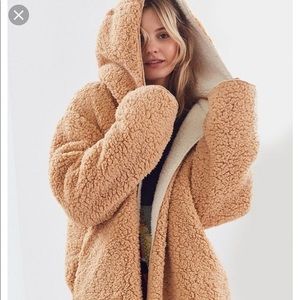 Urban outfitters reversible Teddy coat